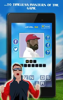 Guess The Cricket Star android App screenshot 0